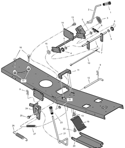 Part Location Diagram of 1401199E701 Murray DISCONTINUED